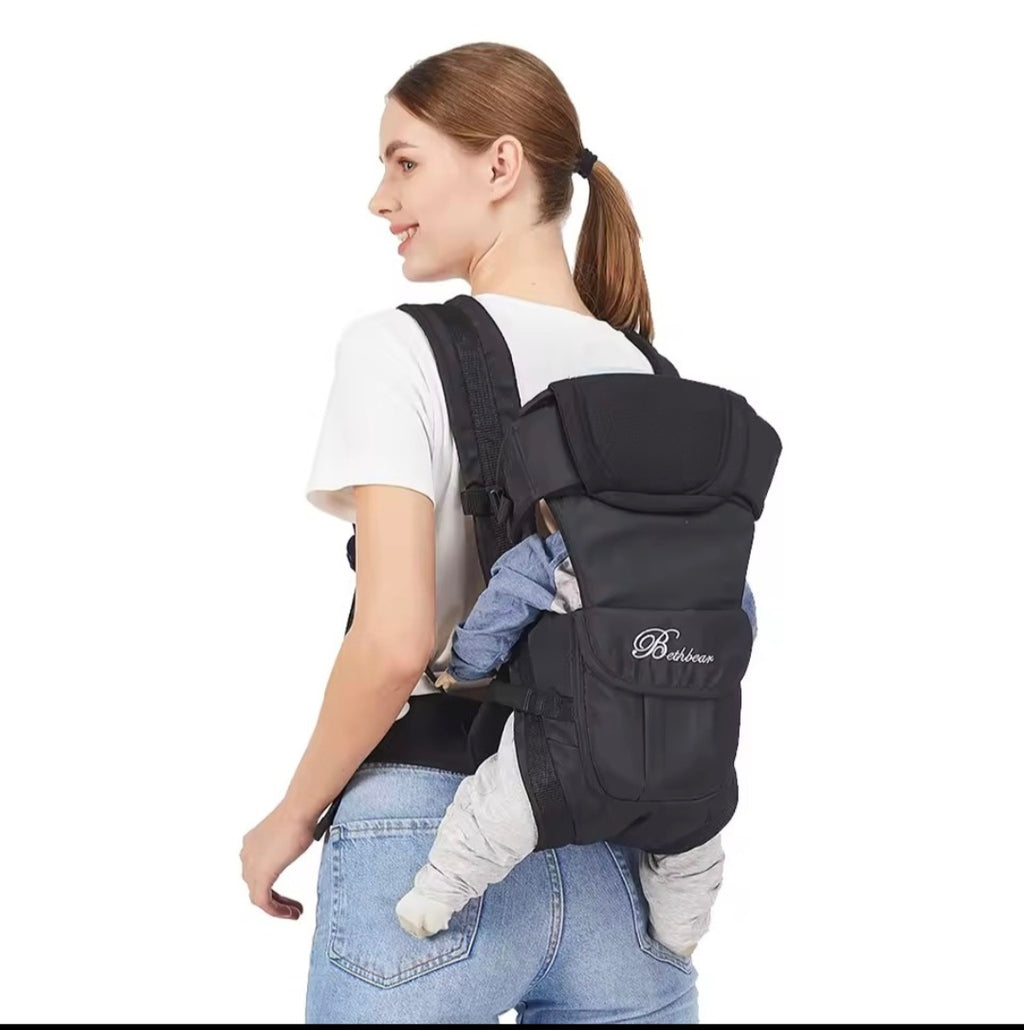 Ergonomic Baby Carrier 4-in-1 – Comfortable Adjustable Infant to Toddler Carrier