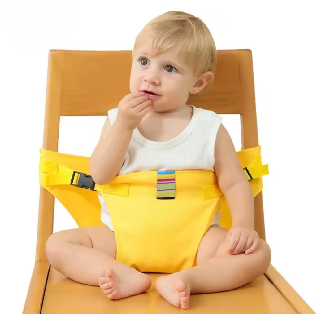 Baby Seat Harness| Safe, Adjustable seat Foldable & Travel-Friendly Toddler Chair Belt