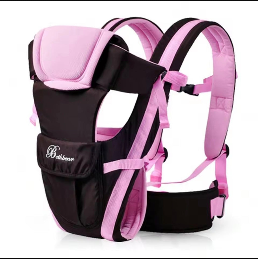 Ergonomic Baby Carrier 4-in-1 – Comfortable Adjustable Infant to Toddler Carrier