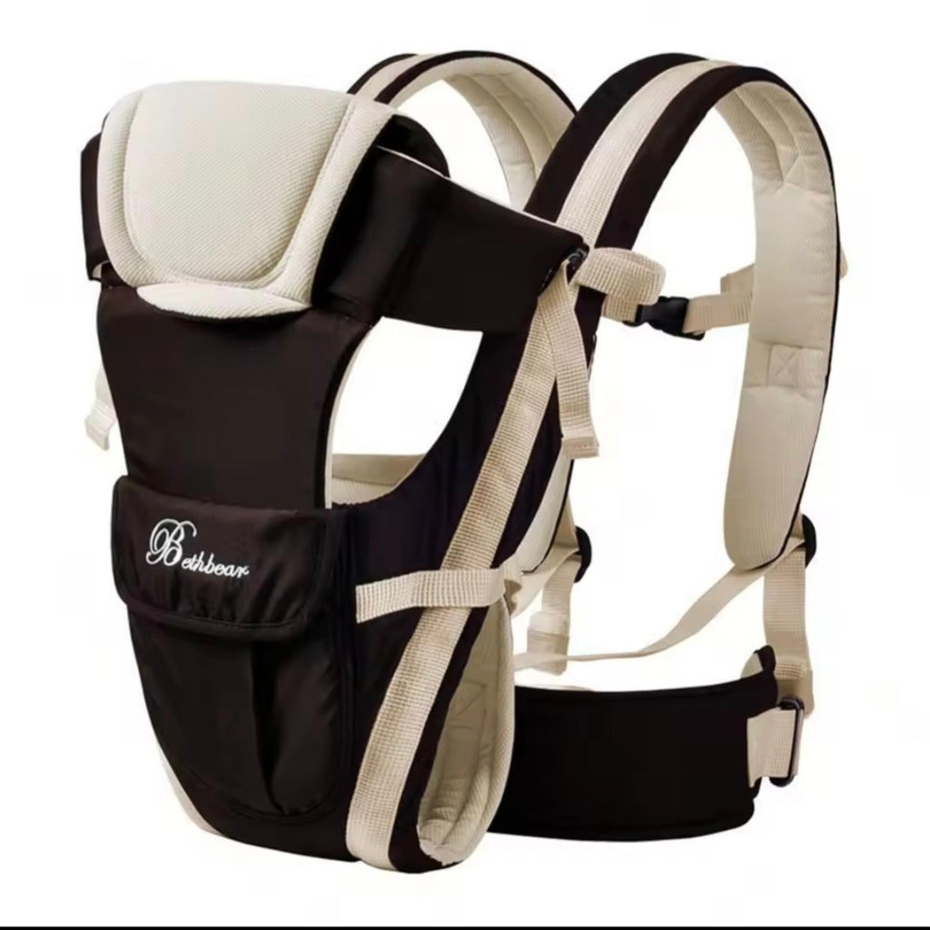 Ergonomic Baby Carrier 4-in-1 – Comfortable Adjustable Infant to Toddler Carrier